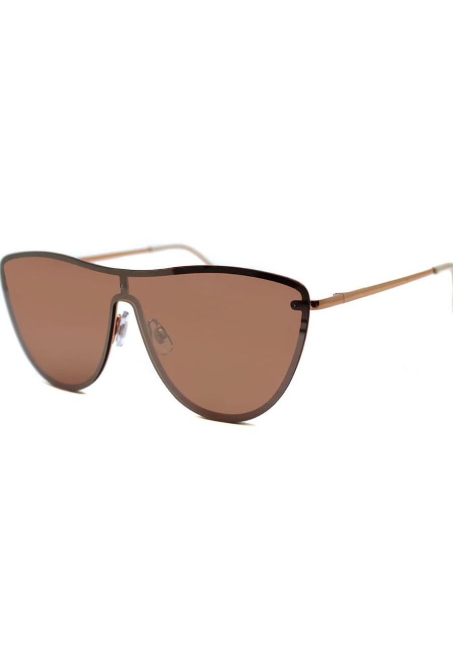 Hot Mirrored Shield Sunglasses Sunglasses