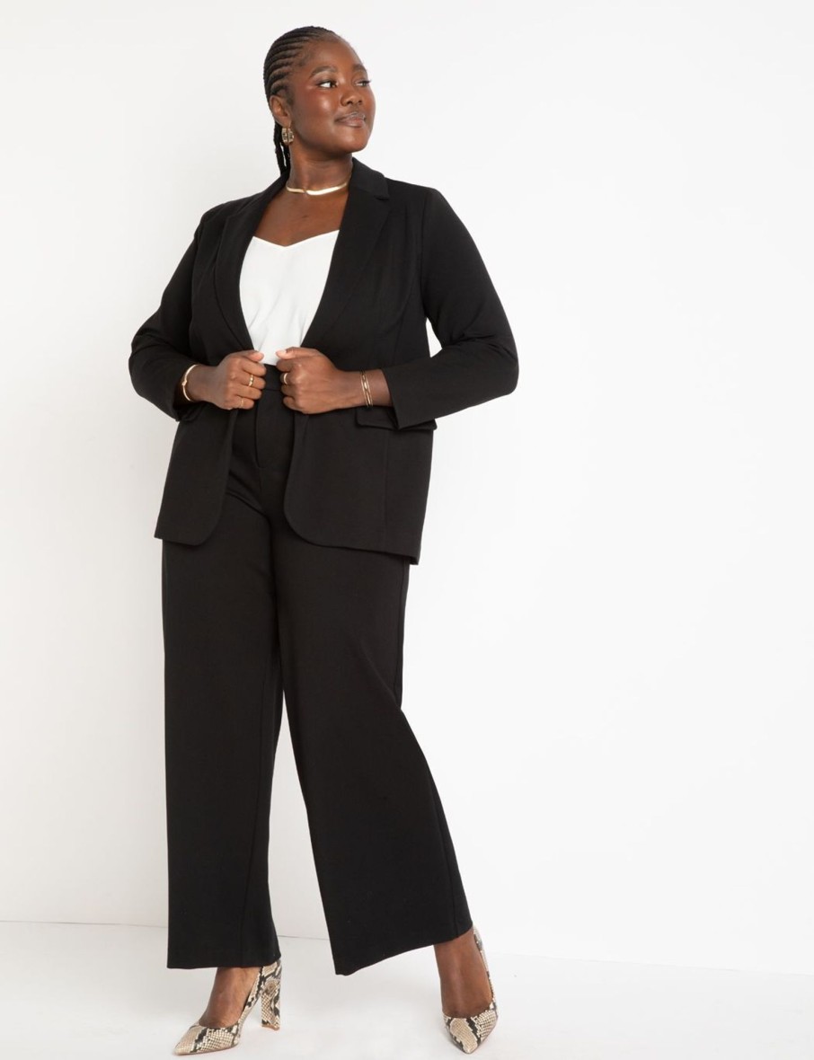 Hot 9-To-5 Stretch One Button Work Blazer Blazers