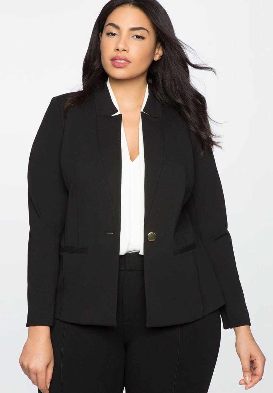 Hot 9-To-5 Stretch Work Blazer Suiting