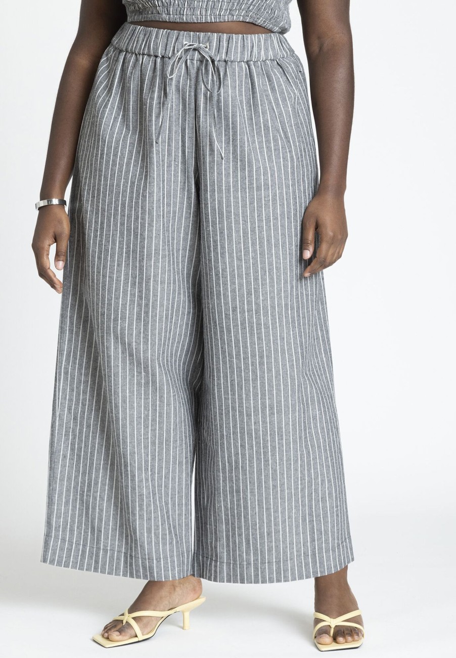 Best Wide Leg Stripe Pant Wide Leg Pants