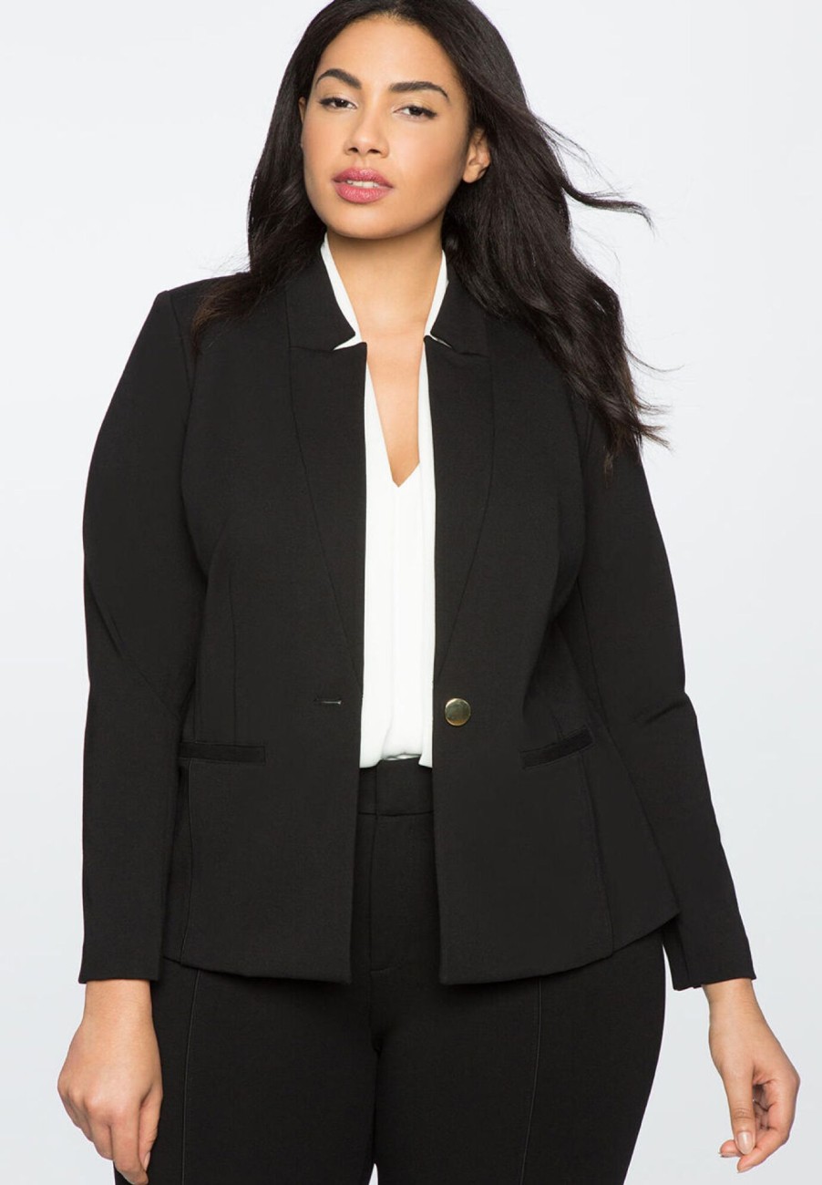 Hot 9-To-5 Stretch Work Blazer Blazers