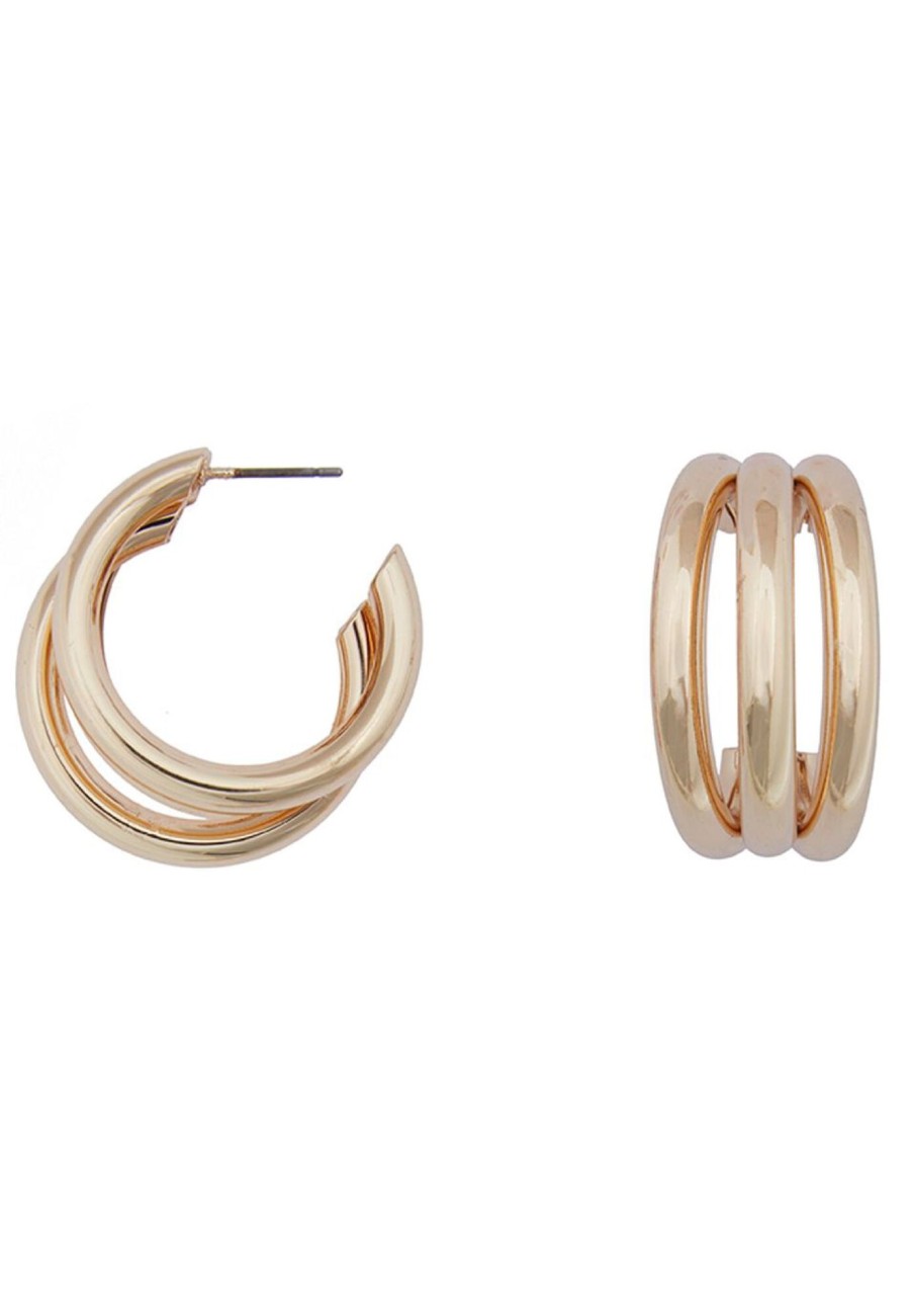 Best Triple Hoop Earrings Jewelry