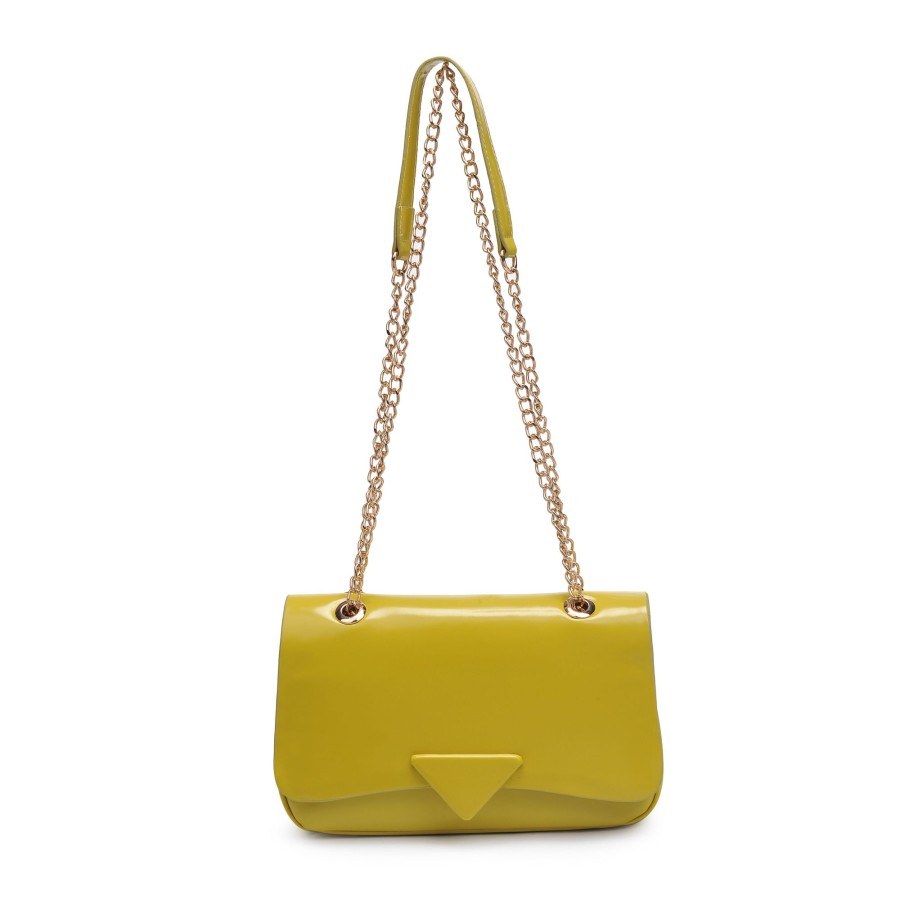 Online Triangle Detail Flap Bag Handbags & Clutches