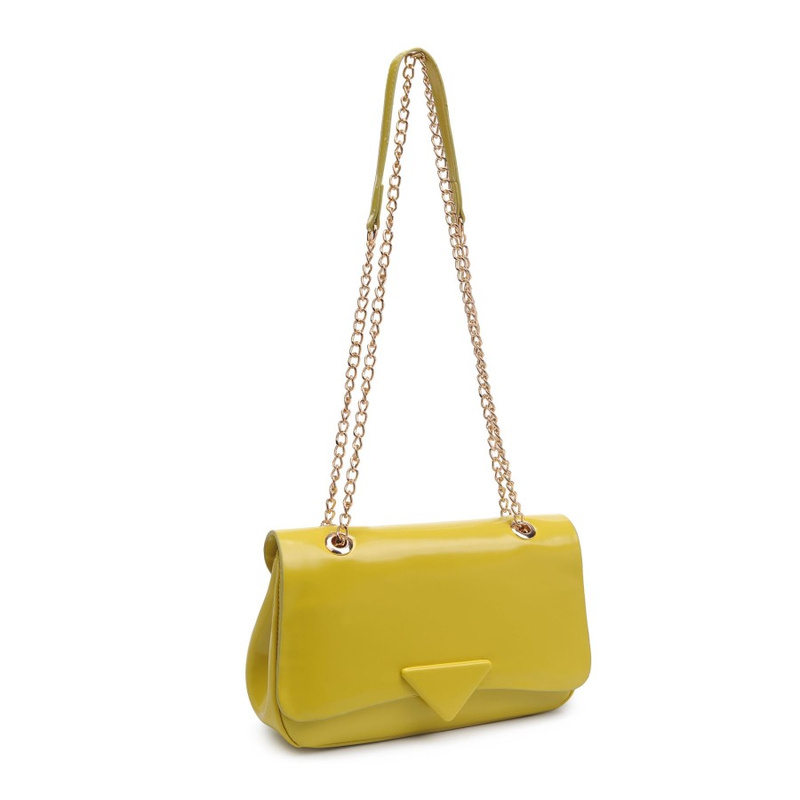 Online Triangle Detail Flap Bag Handbags & Clutches