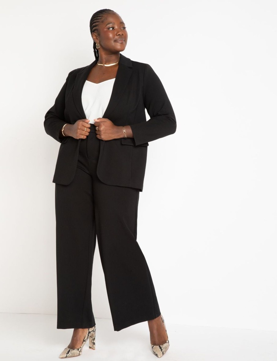 Best 9-To-5 Stretch One Button Work Blazer Suiting