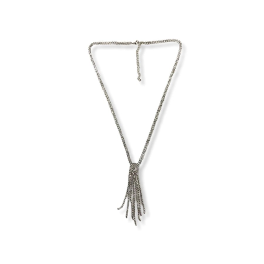 Online Fringe Lariat Necklace Jewelry