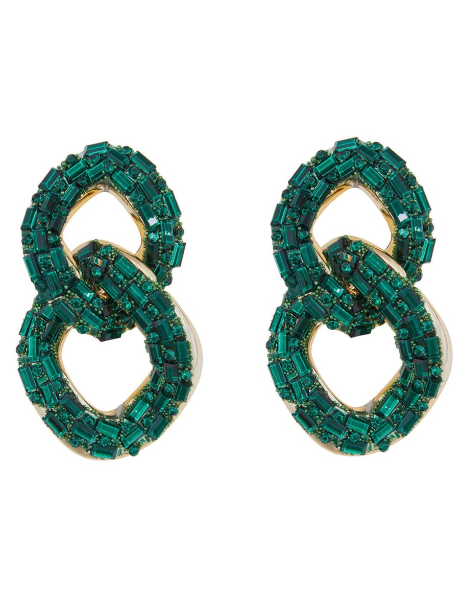 Online Gem Loop Earring Jewelry