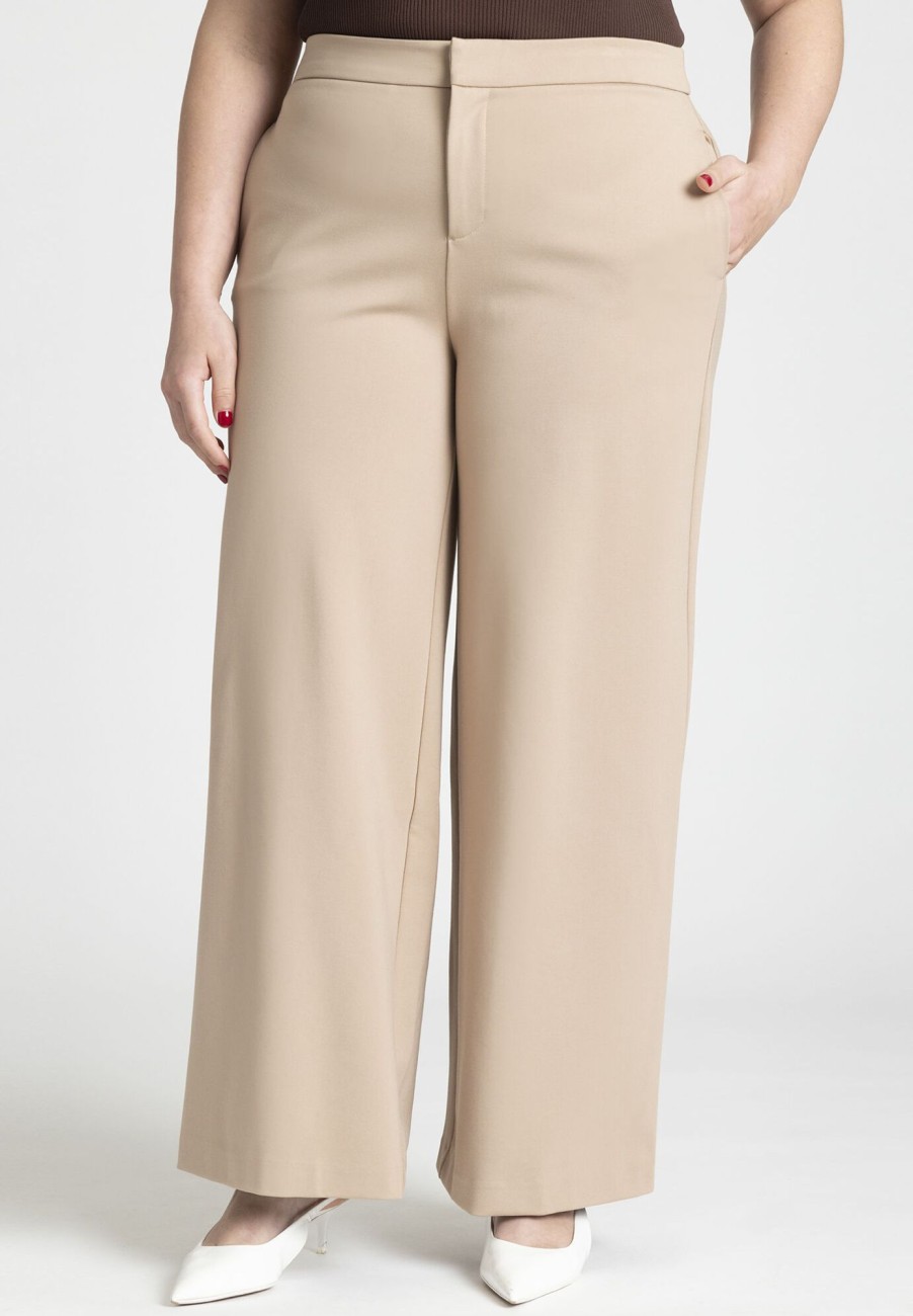 Online 9-To-5/Ultimate Wide Leg Stretch Work Pant Wide Leg Pants