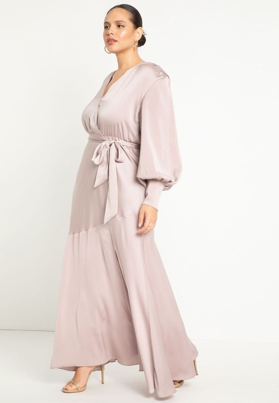 New Satin Maxi Dress Occasion Dresses