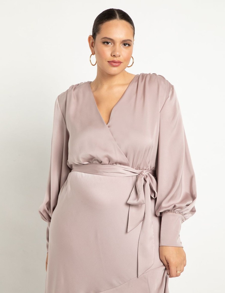 New Satin Maxi Dress Occasion Dresses