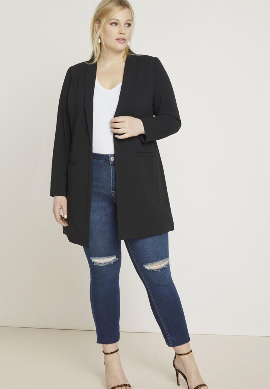 Wholesale Long Essential Blazer Jackets