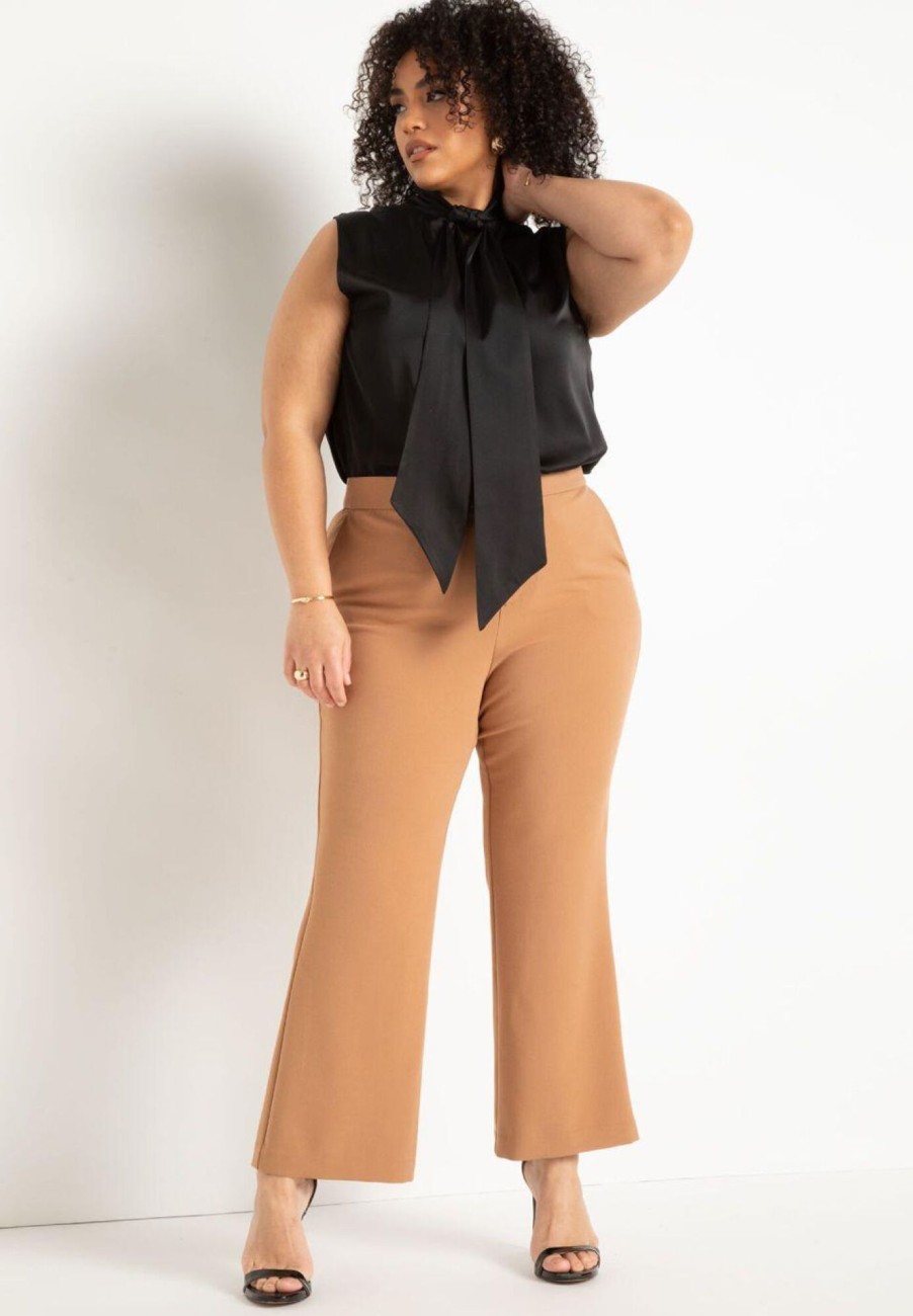 New The 365 Suit Crop Flare Leg Trouser Work Wear