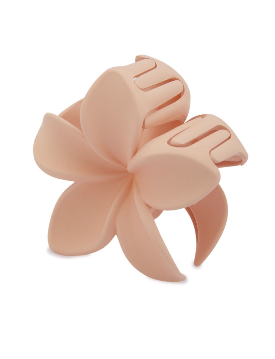 Online Plumeria Flower Claw Clip Hair