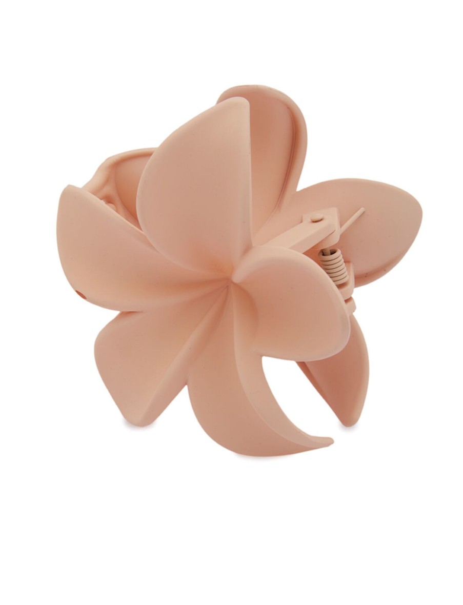 Online Plumeria Flower Claw Clip Hair