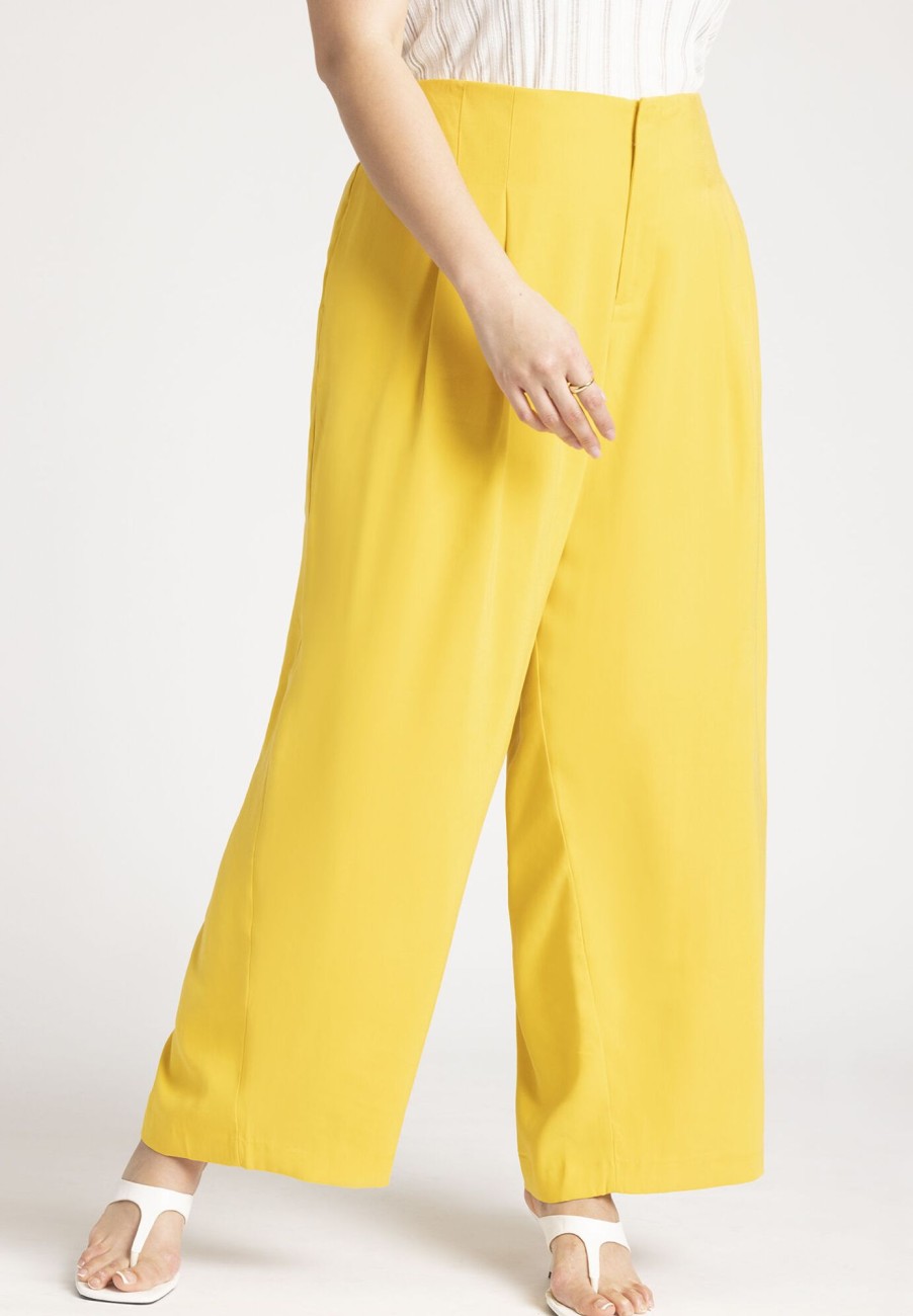 Clearance Trouser With Pleats Pants