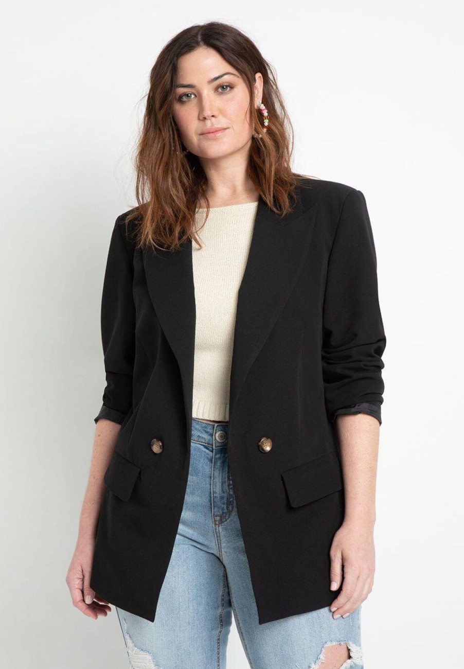 Hot Long Relaxed Blazer Jackets