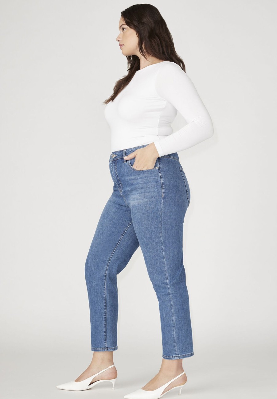 Best The Leigh Super Stretch Slim Jean Dark Wash