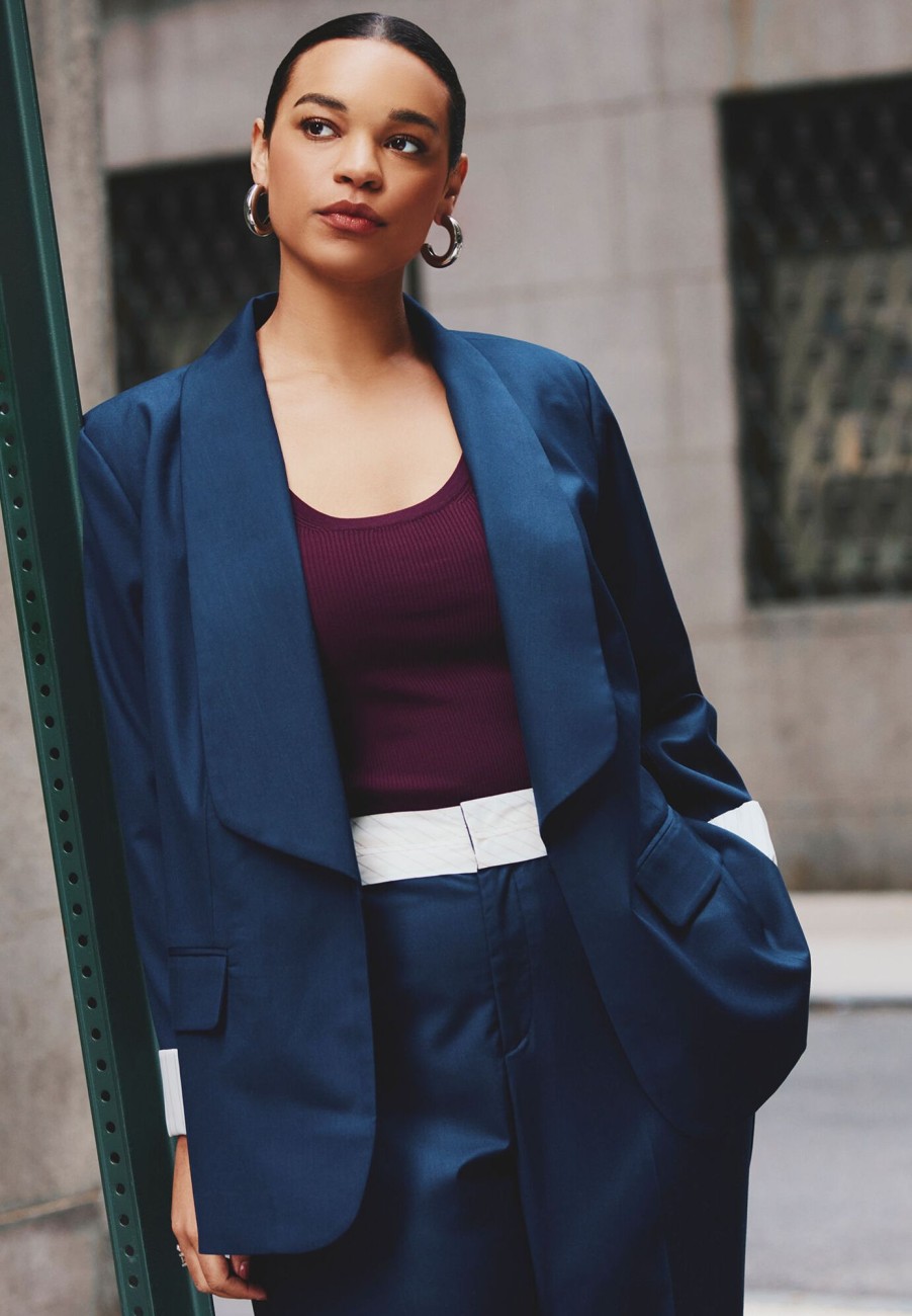 Clearance Oversized Blazer With Cuff Blazers