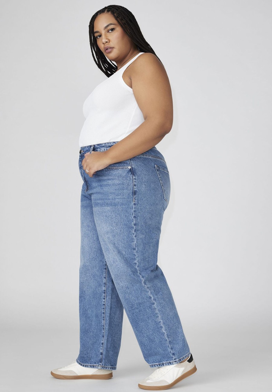 Wholesale The Loose Jean Medium Wash