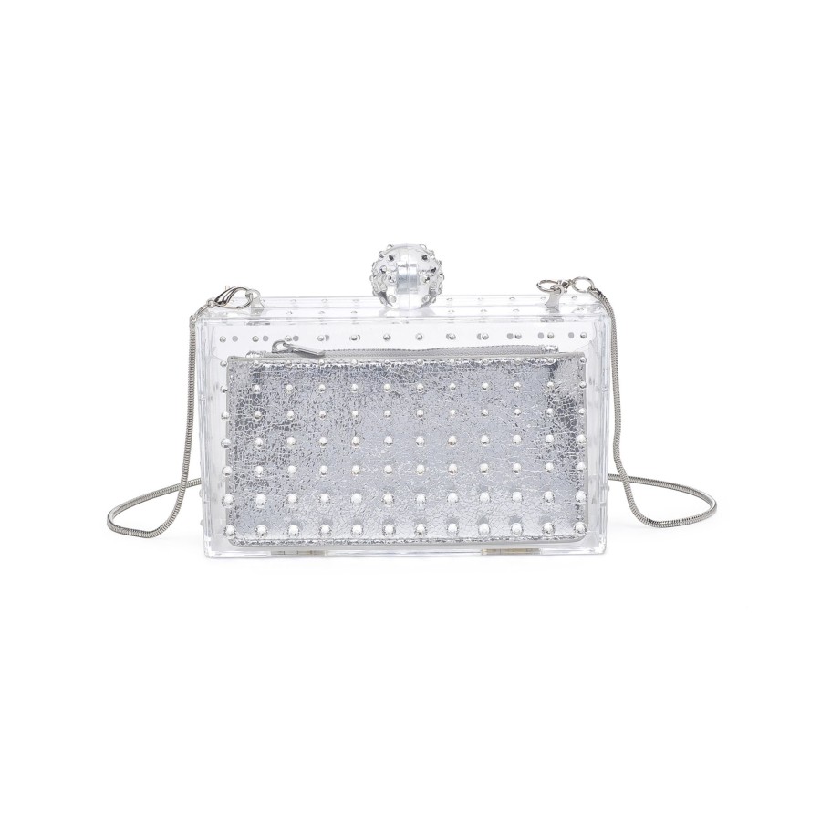 Wholesale Minaudiere With Sparkle Detail Handbags & Clutches