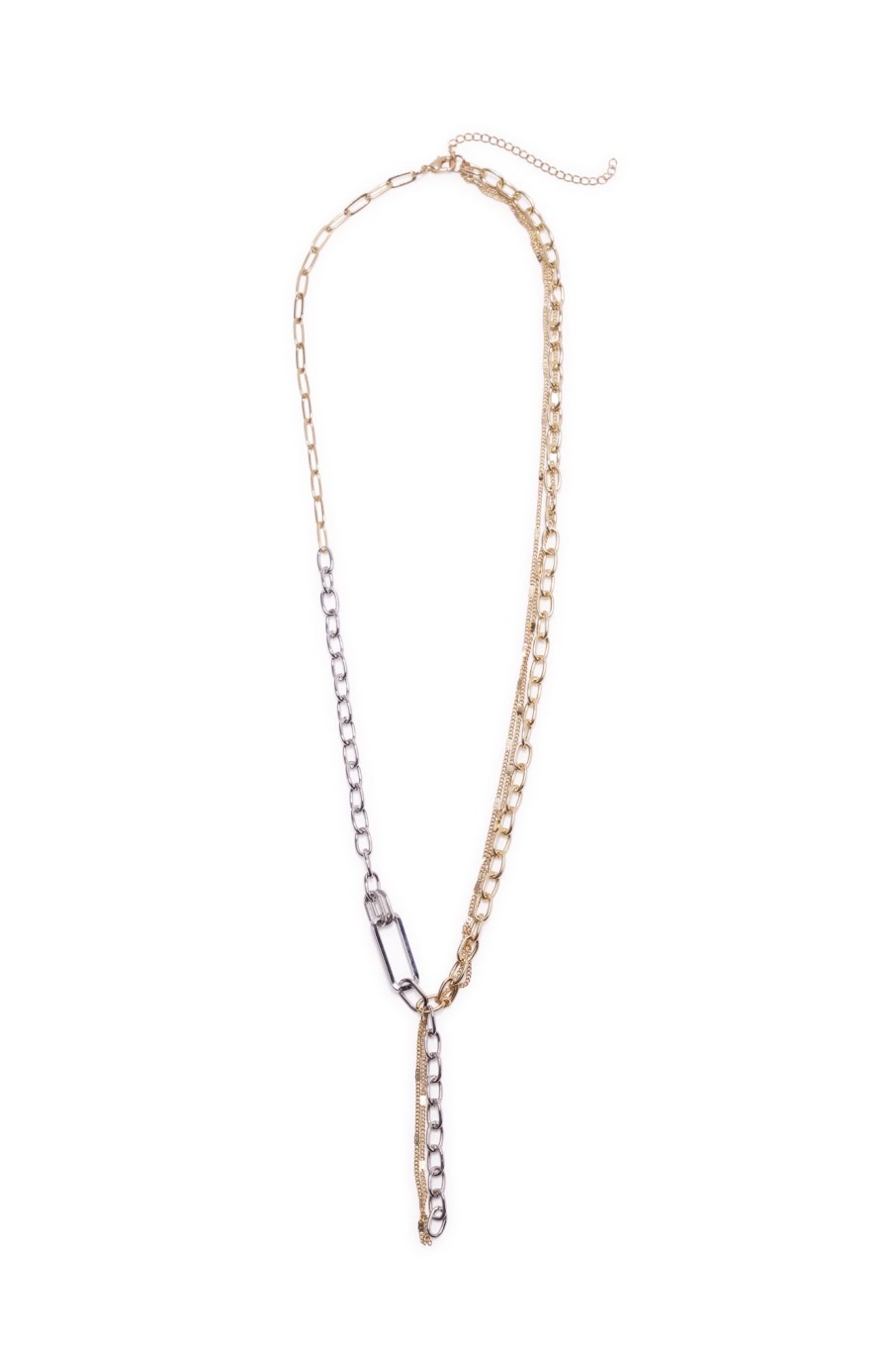 Clearance Multi Chain Lariat Necklace Jewelry