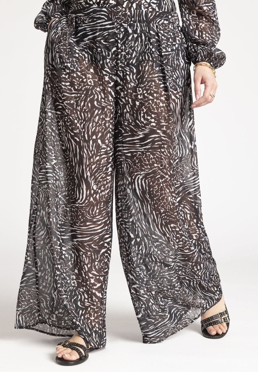 Clearance Wide Leg Pants Pants