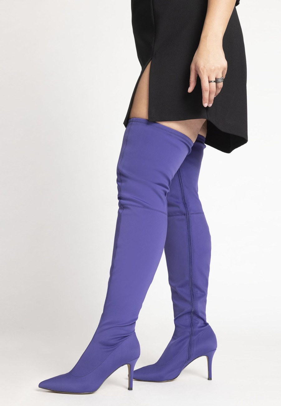 Clearance Sydney Neoprene Over The Knee Boot Boots