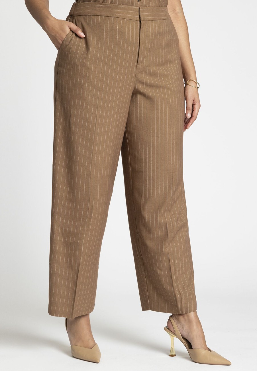 New Relaxed Trouser Cropped Pants