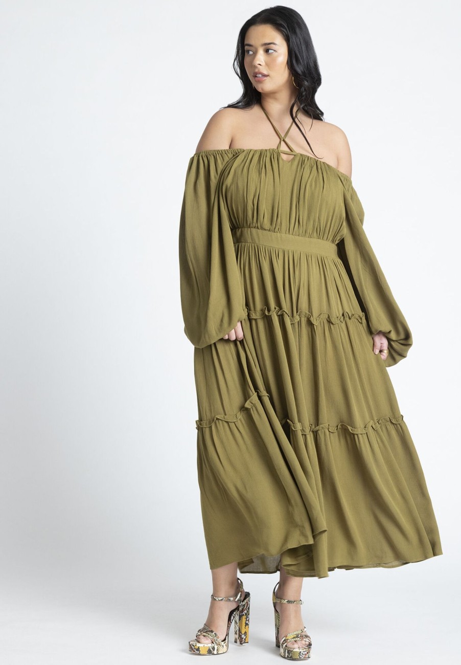 Online Tiered Ruffle Maxi Dress Date Night Dresses