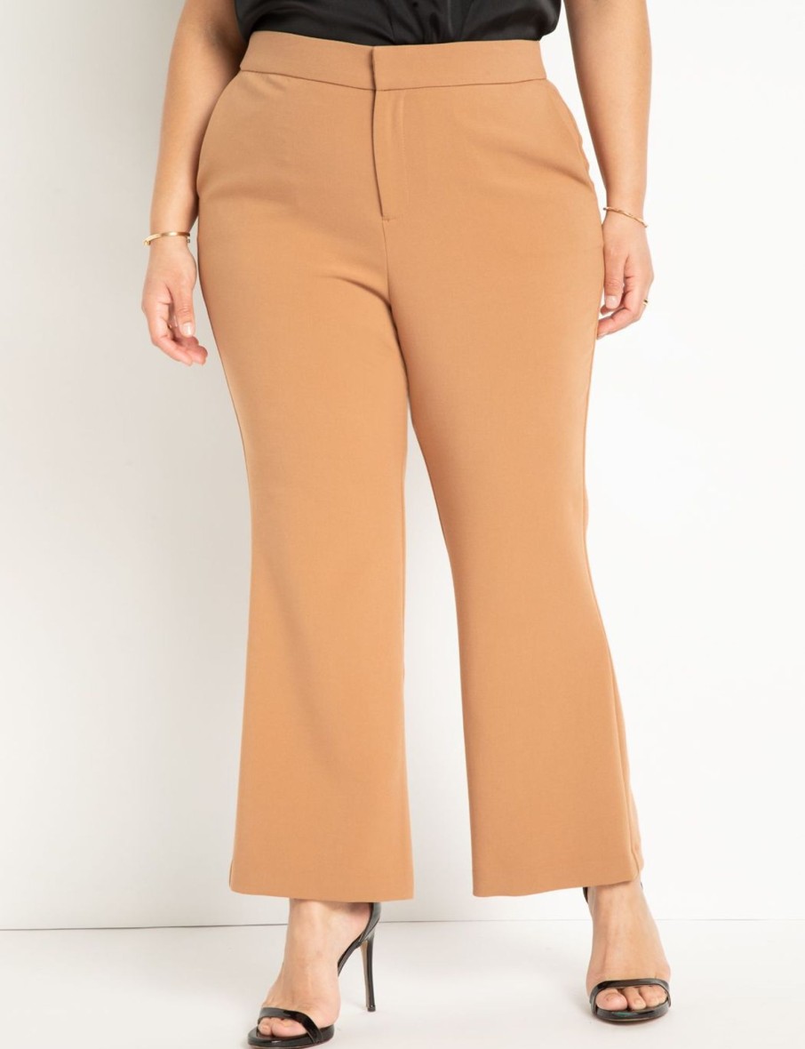 Online The 365 Suit Crop Flare Leg Trouser Wide Leg Pants