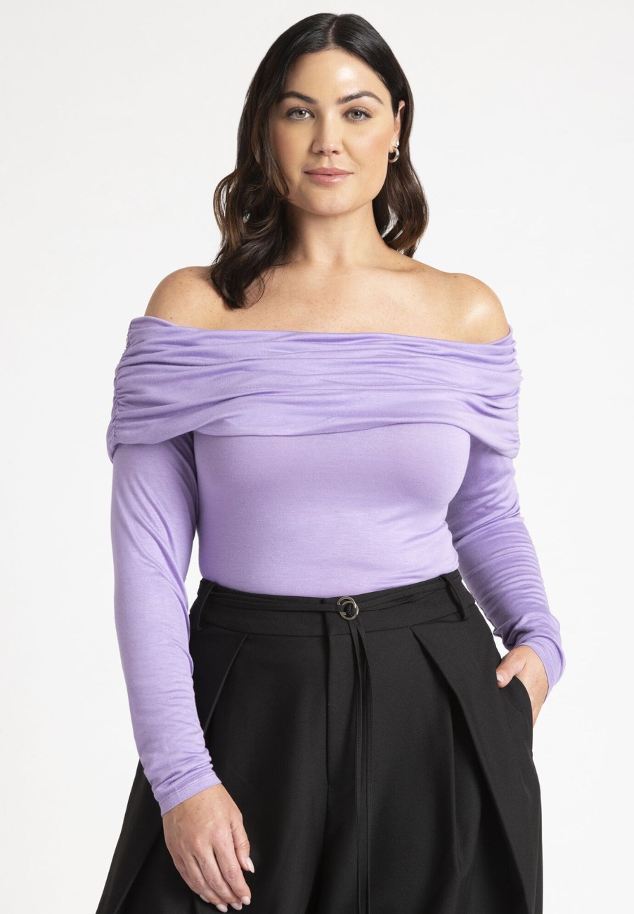 Hot Off The Shoulder Top Knitwear