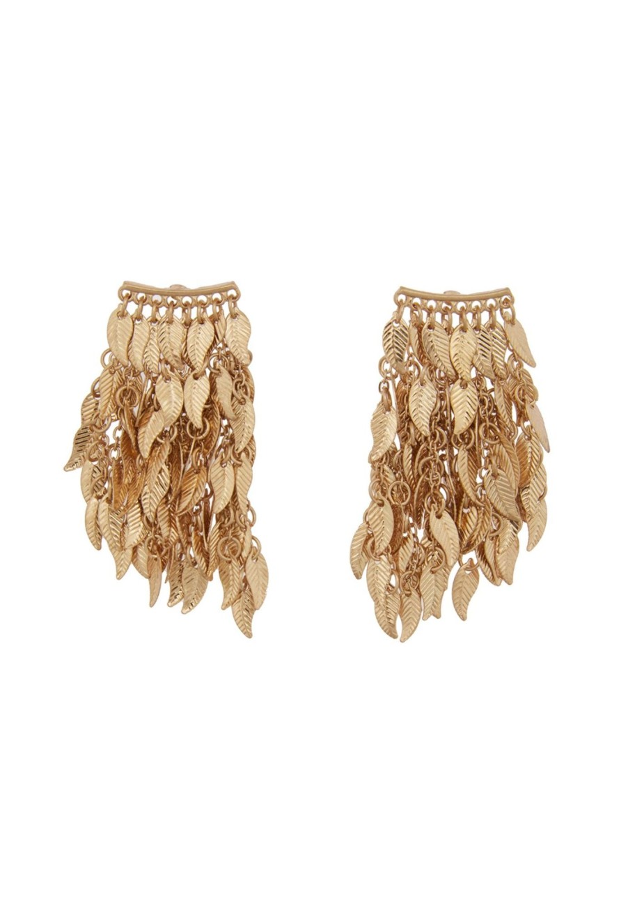 Online Dimensional Fringe Earrings Jewelry